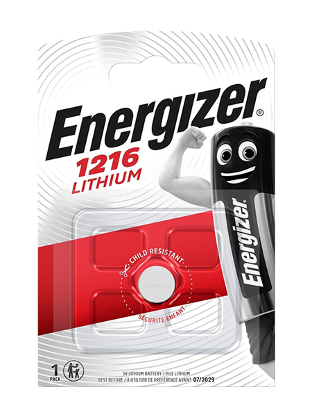 Piles Energizer® pour appareils électroniques – CR1216