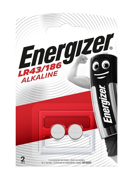 Piles Energizer® pour appareils électroniques – LR43/186