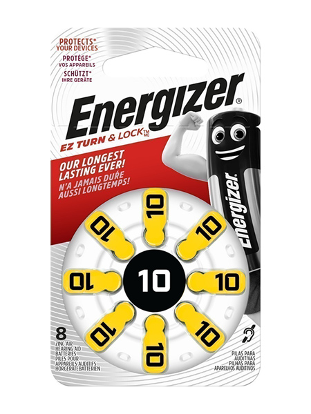 Energizer® Hearing Aid Batteries – 10