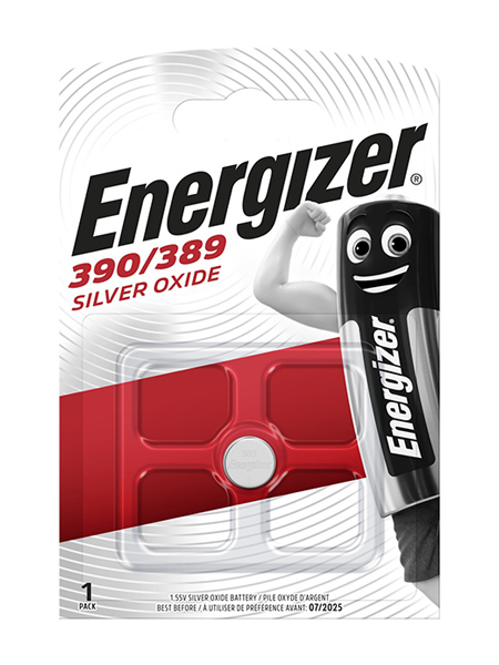 Piles Energizer® pour montres – 390/389