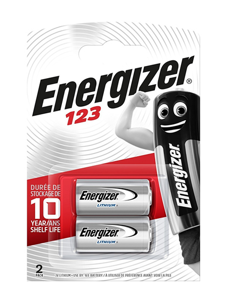 Energizer® Photo Lithium Batteries – 123