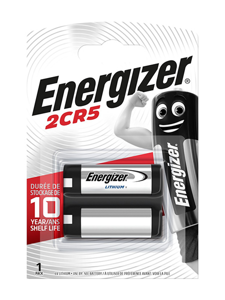 Energizer®  do aparatów fotograficznych – 2CR5