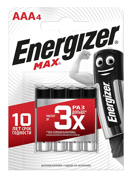 Щелочные Батарейки Energizer® Max - AAA