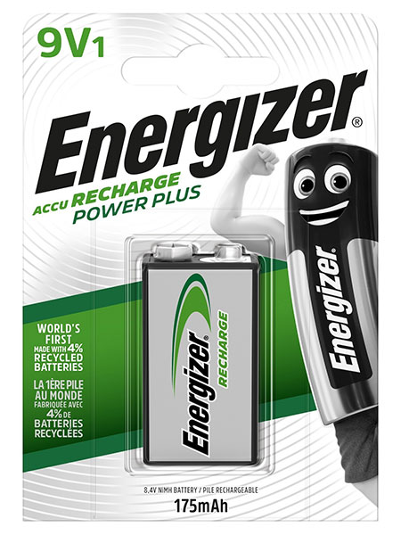 Energizer® Аккумуляторы Power Plus – 9V