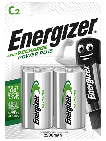 Energizer® Аккумуляторы Power Plus – C