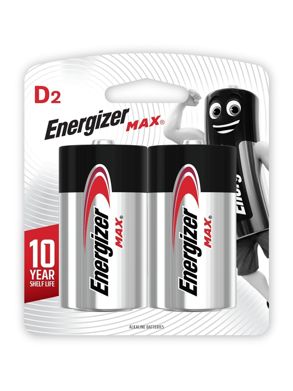 Щелочные Батарейки Energizer® Max – D