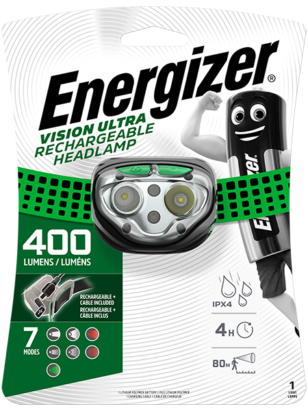 ENERGIZER® Rechargeable Headlight