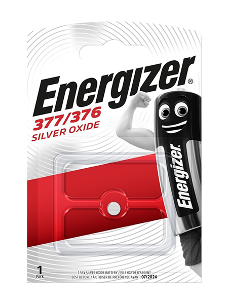 Energizer<sup>®</sup> Watch Batteries – 377/376