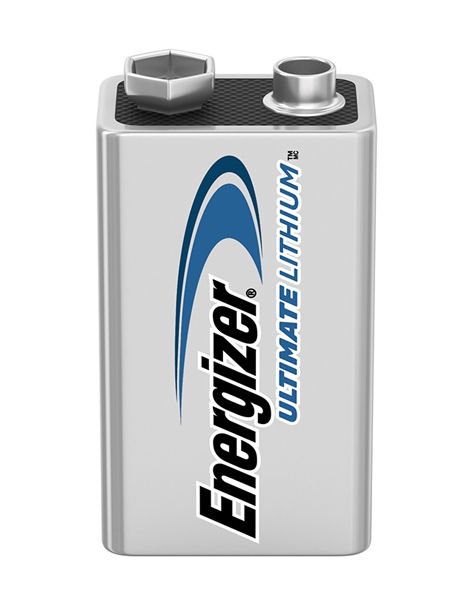 Energizer<sup>®</sup> Ultimate Lithium - 9V