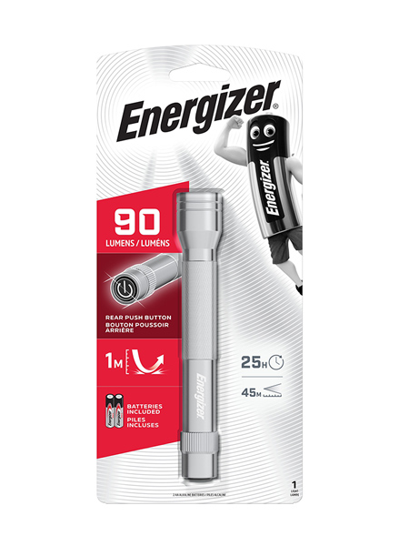 Energizer<sup>®</sup> Metal LED 2AA