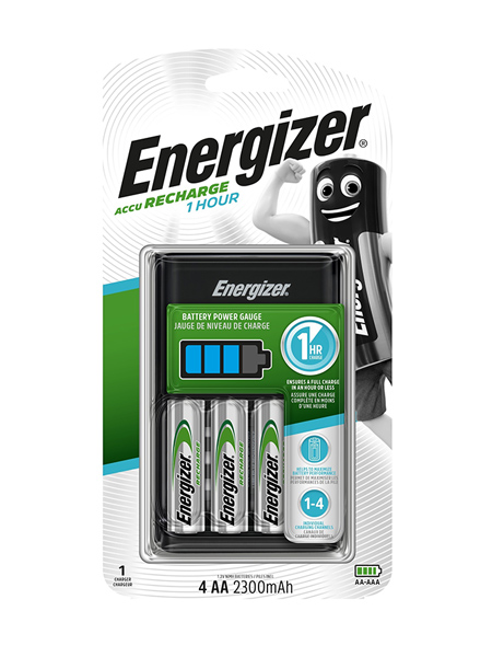 Energizer<sup>®</sup> 1 hour Charger
