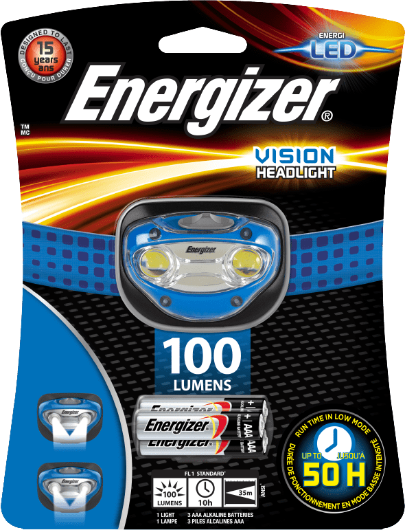 NOUVELLE GAMME DE LAMPES FRONTALES ENERGIZER® - French French