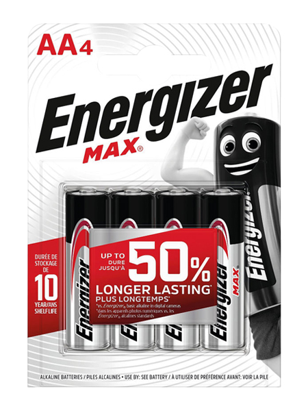 Energizer<sup>®</sup> Max – AA